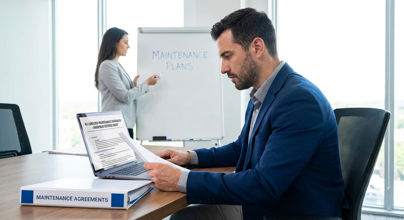 Do Handymen Offer Maintenance Contracts for NJ Landlords? Infographic