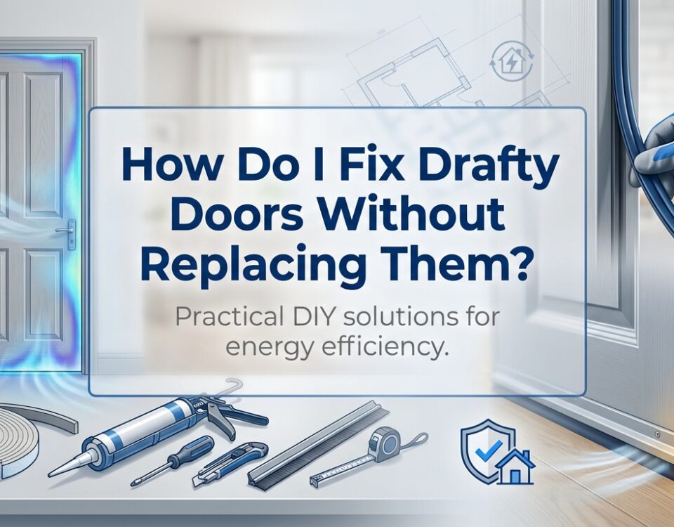 how do i fix drafty doors without replacing them featured title