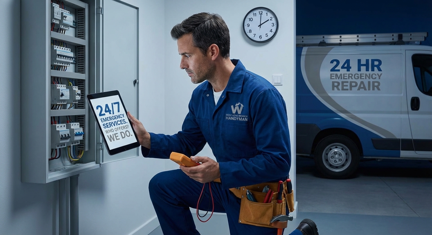 Who Offers 24/7 Emergency Handyman Services in West Long Branch? Action