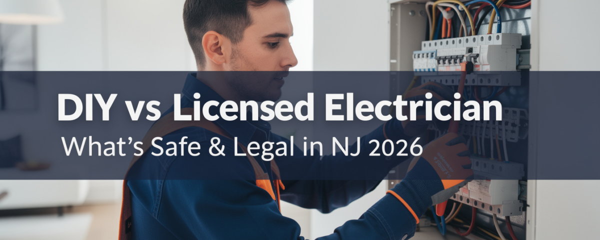 diy electrical repairs vs licensed electrician nj featured